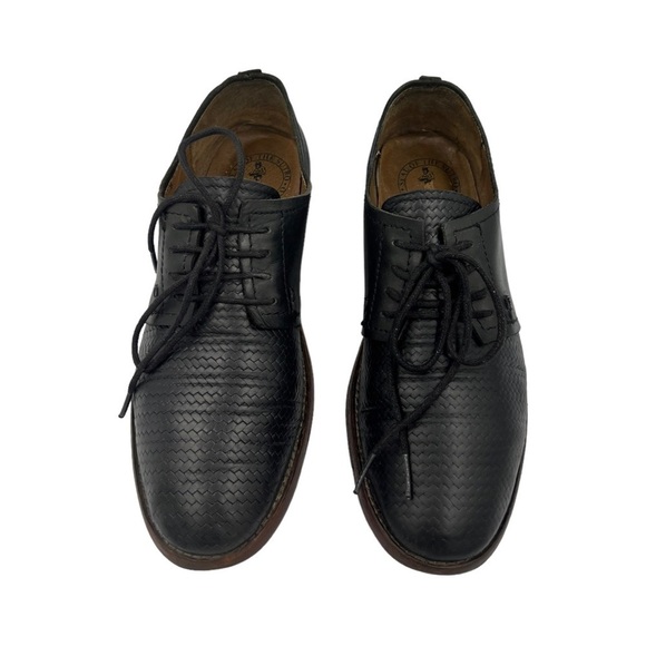 SEAL OF SUTRO CO. Leather Oxford Shoes Black 8 main image 7